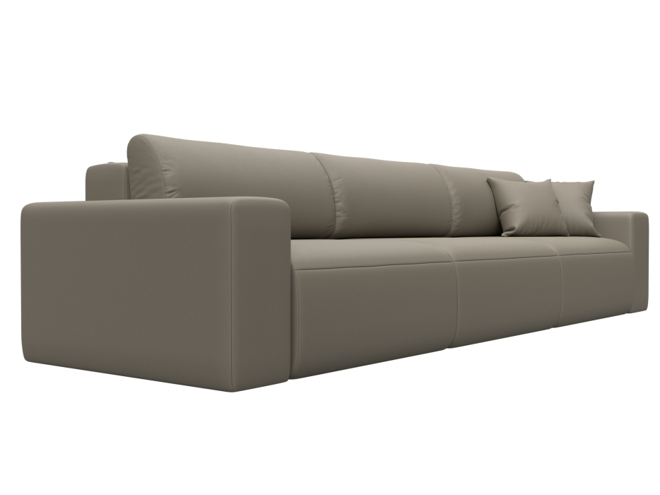 Диваны еврокнижки, Диван прямой Лига-036 НПБ Классик Лонг, экокожа GRIFON