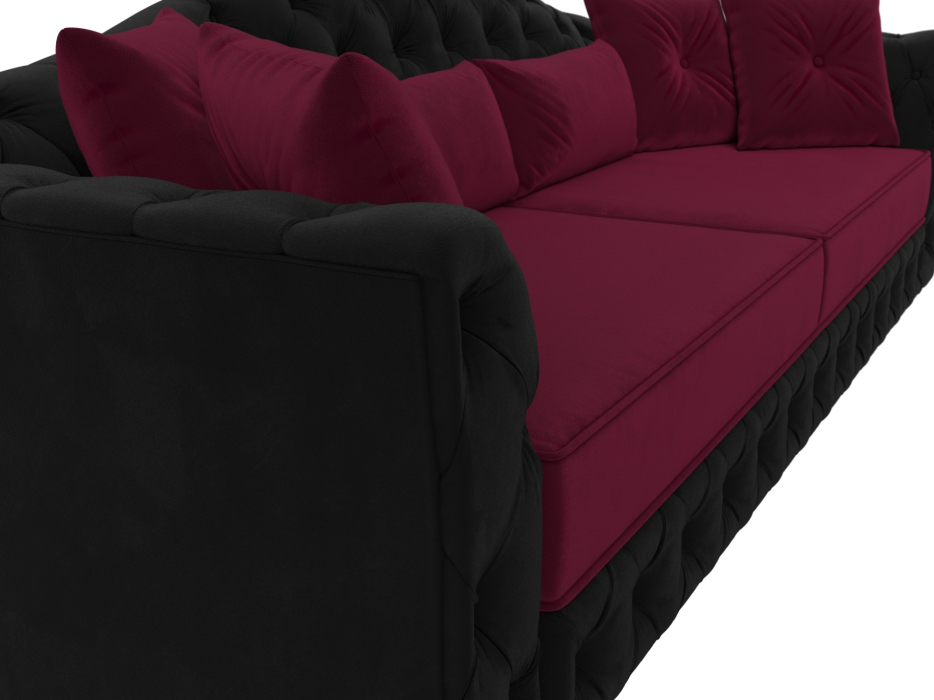 Диваны кровати со спальным местом, Прямой диван Артис, микровельвет