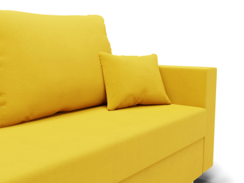 Прямой диван Пульсар,еврокнижка,велюр