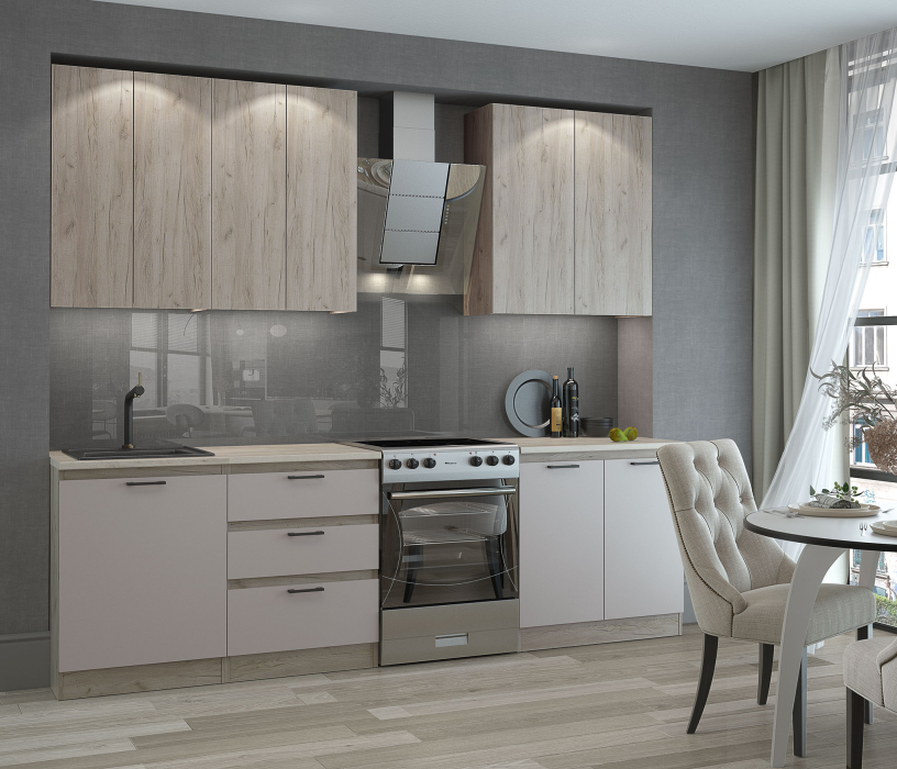 Кухонные гарнитуры, Кухня Сан-Ремо 2 м