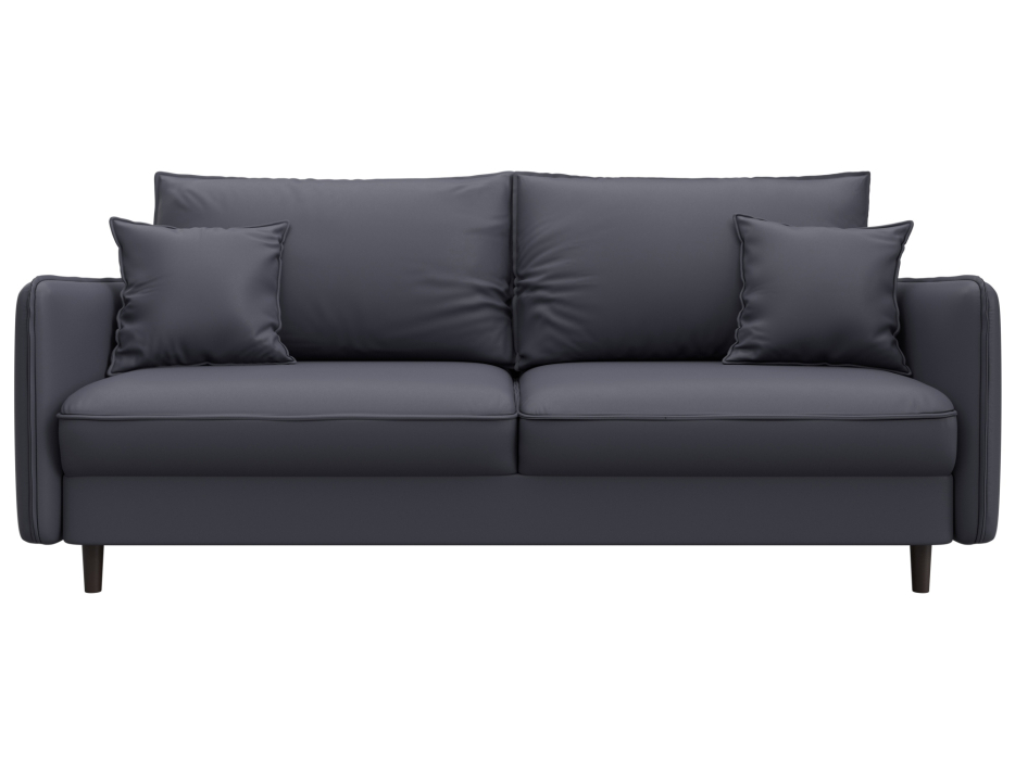 Диваны с ящиком для белья, Диван прямой Лига-064 НПБ, экокожа GRIFON