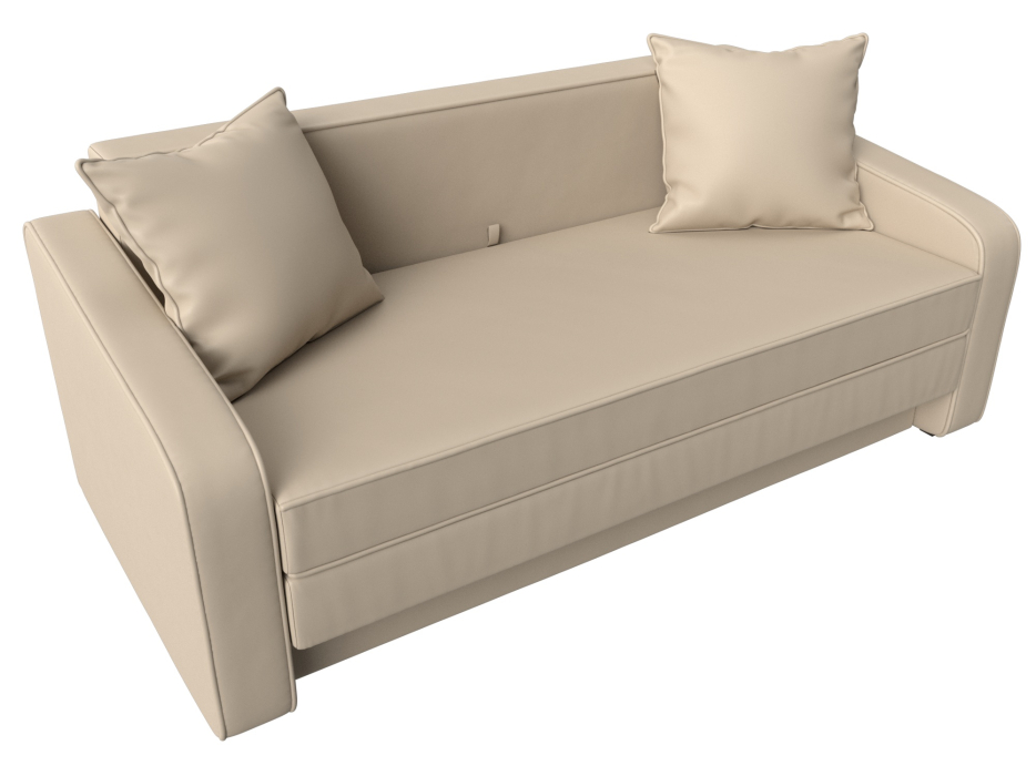 Дизайнерские диваны для гостиной, Прямой диван Лига-013, экокожа