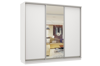 Шкаф-купе Премьер Лайт 60 (02;01;02) трехдверный