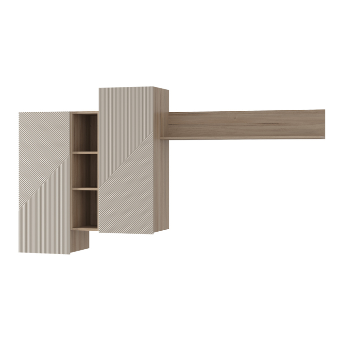 Стенки для гостиной, Шкаф навесной с полками Эмилия ГМ-12