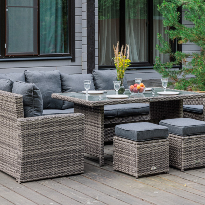 Комплекты мебели, Комплект ZORRO WOOD серый