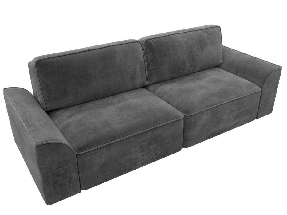 Диваны еврокнижки, Диван прямой Лига-048 НПБ, велюр TOWER