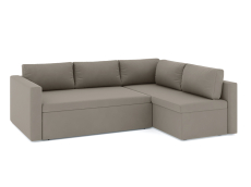 Диваны угловые в гостиную, Диван-кровать угловой Мансберг дельфин, велюр