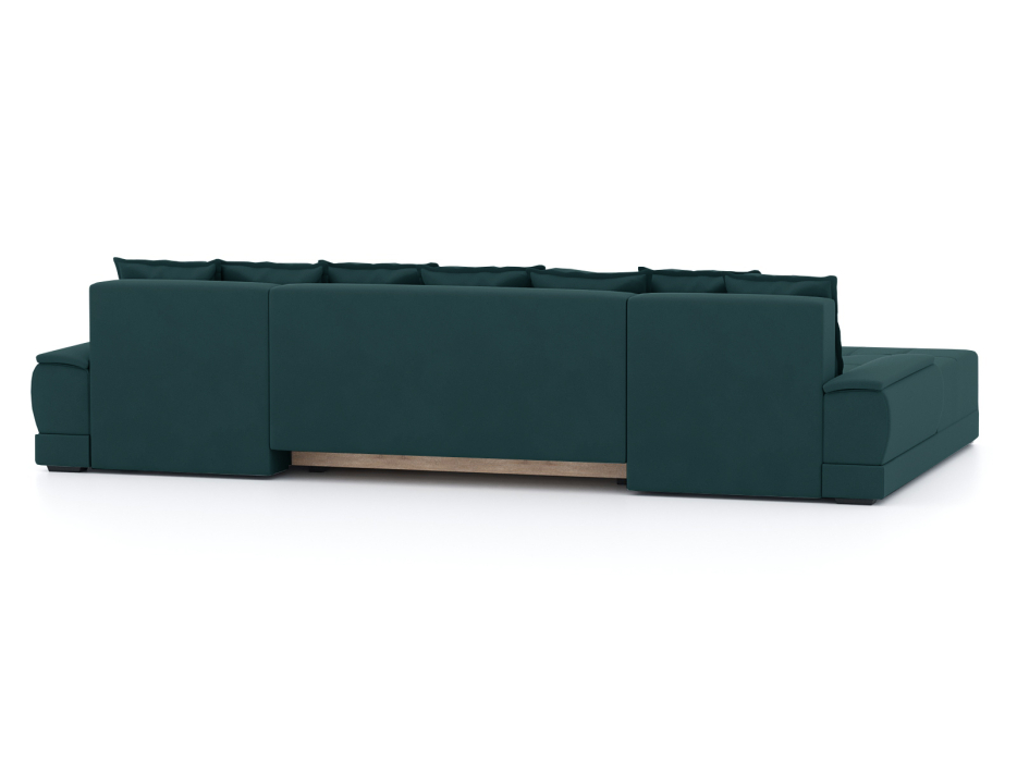 Диваны еврокнижки, Диван-кровать П-образный Нордвикс, велюр