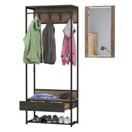 Прихожая открытая с зеркалом Трувор