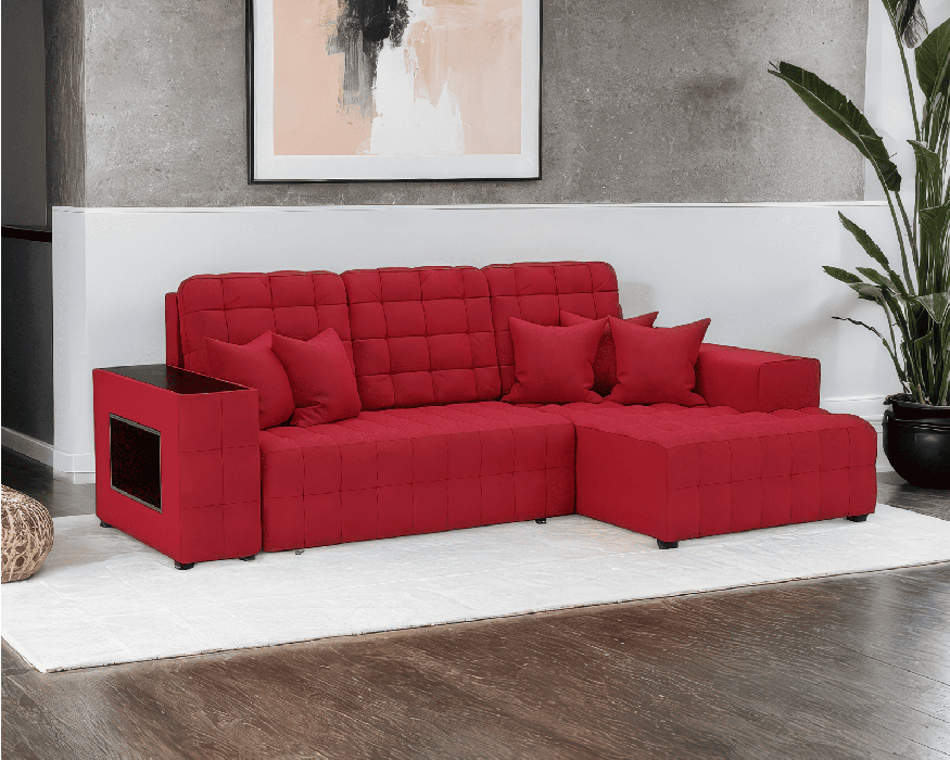 Диваны угловые в гостиную, Диван Мадрид Правый угол (Кордрой)