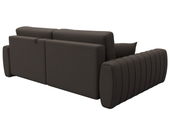 Диван угловой Лига-057 НПБ угол левый, рогожка Амур