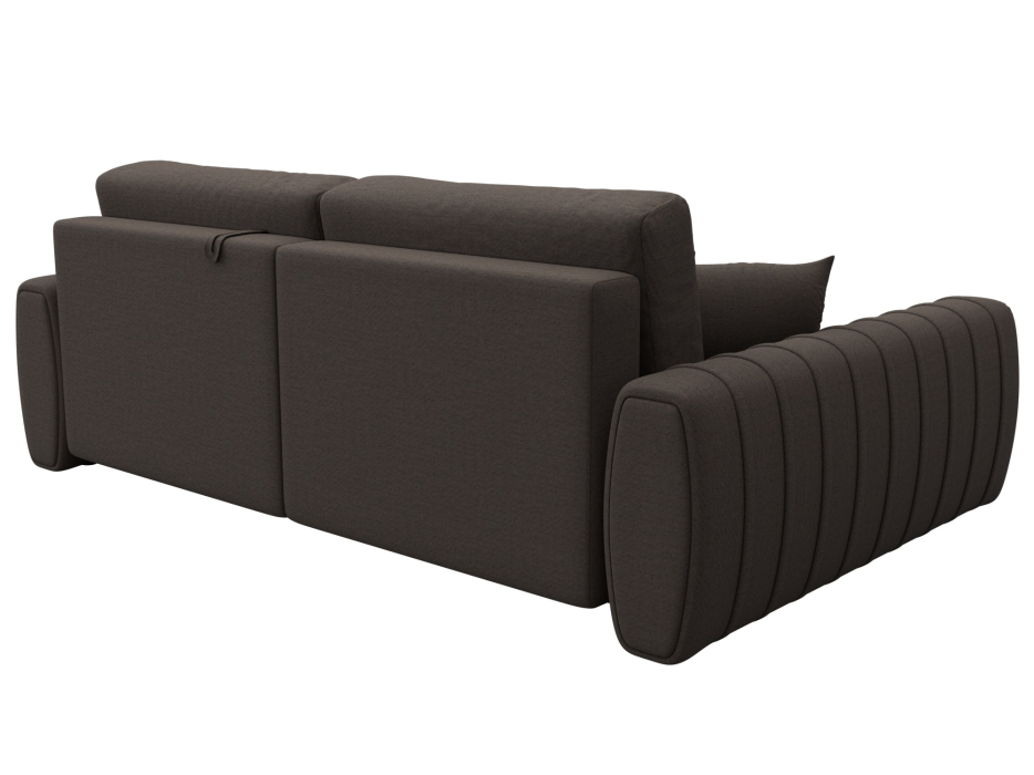 Диваны угловые в гостиную, Диван угловой Лига-057 НПБ угол левый, рогожка Амур