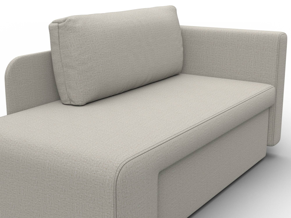 Маленькие спальные диваны, Кушетка Лига-097, рогожка Амур