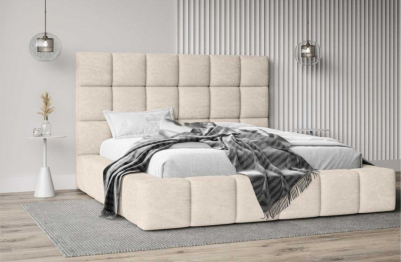 Кровать Премьер в базовых тканях, с основанием и с подъемным механизмом, 180х200