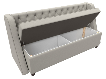 Диван кухонный прямой Лофт, рогожка Амур