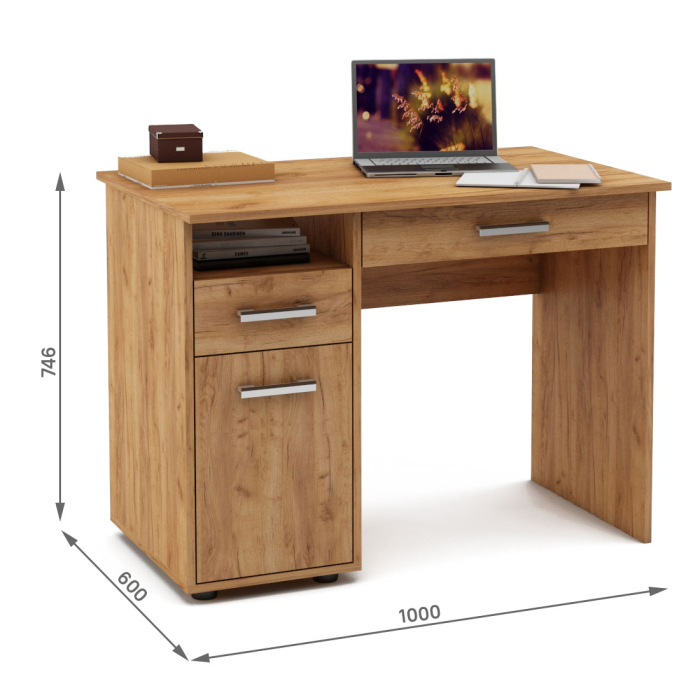 Прямые, Письменный стол Остин-2Я