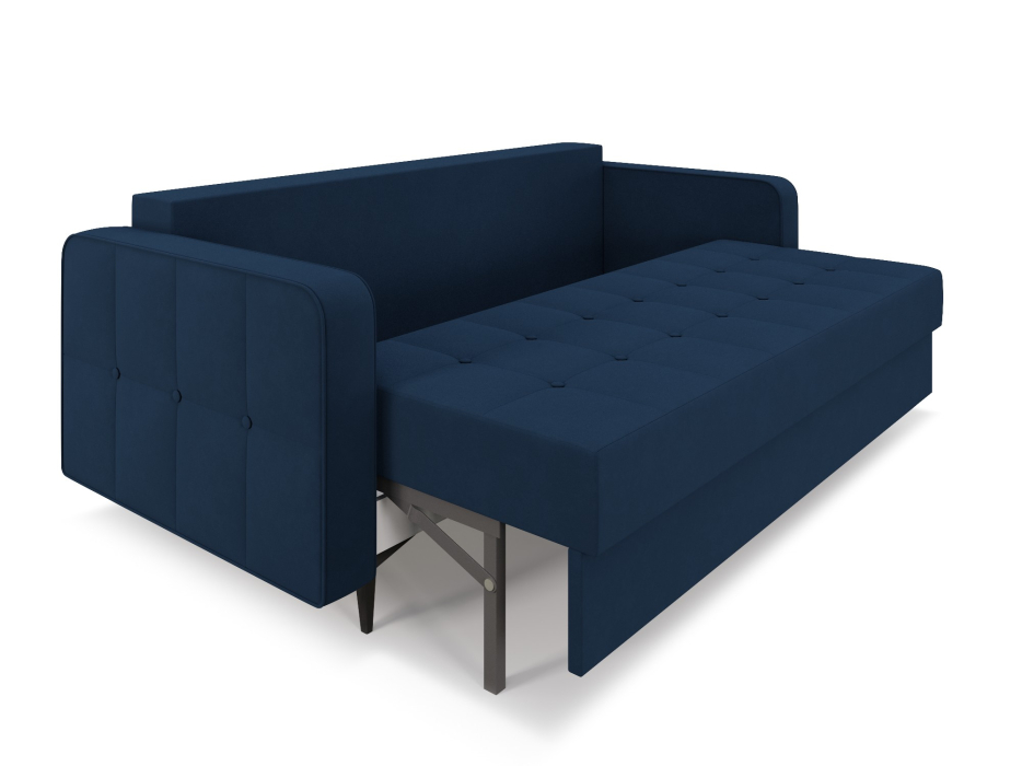 Диваны с ящиком для белья, Диван прямой тик-так Снеп (Велюр)