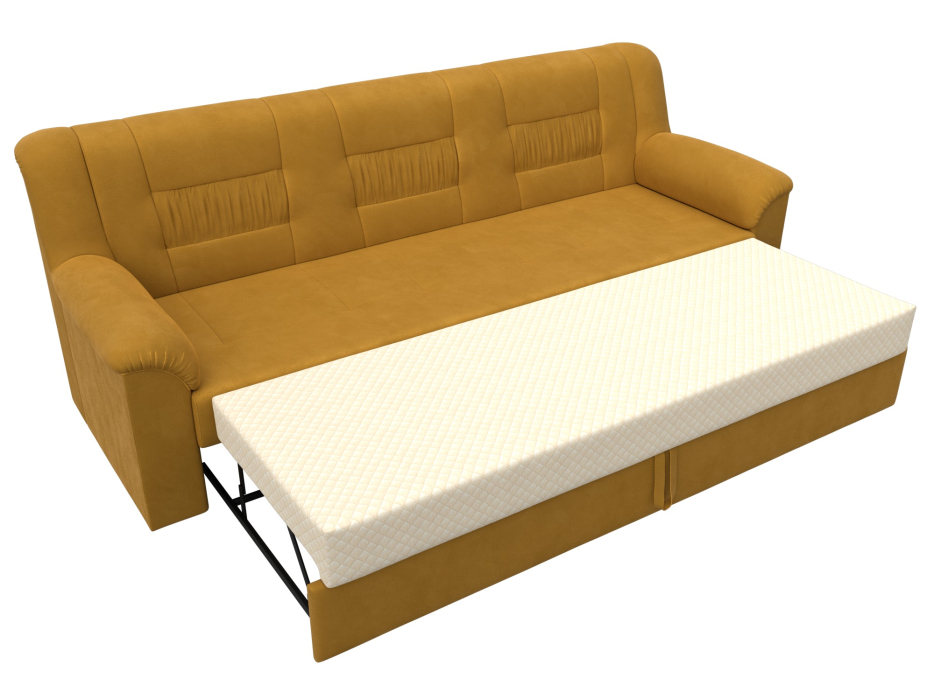 Диваны кровати со спальным местом, Диван прямой Карелия, велюр BRUT