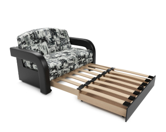 Диван прямой выкатной Кармен-2 (Газета)