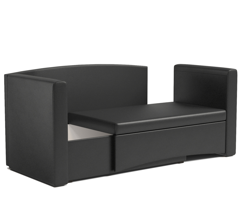 Диваны прямые кухонные, Кушетка Чарли экокожа