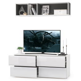 ТВ тумба Сидней с полкой