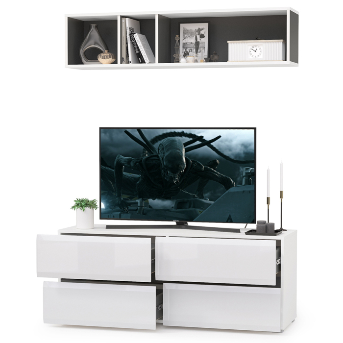 ТВ-тумбы, ТВ тумба Сидней с полкой