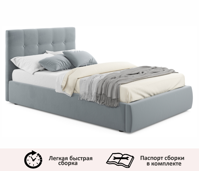 Мягкая кровать, Мягкая кровать Selesta 1200 с подъемным механизмом