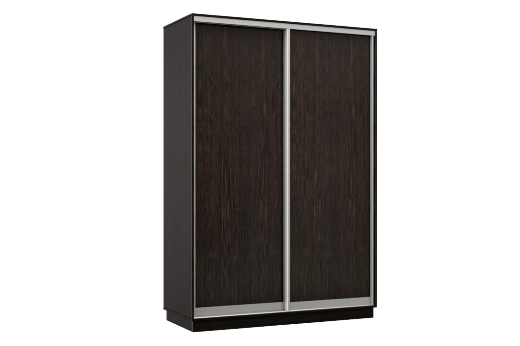 Шкафы-купе 2-х дверные, Шкаф-купе Премьер Лайт МИНИ 04 (02;02) двухдверный