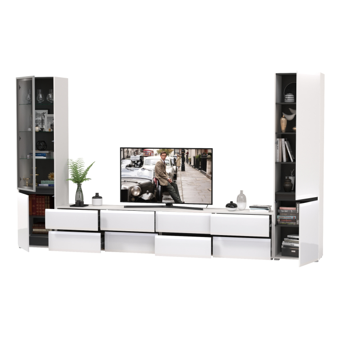 Стенки для гостиной, Сидней стенка модульная № 131