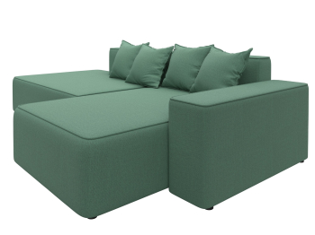 Диван угловой Лига-079 угол правый, рогожка Амур