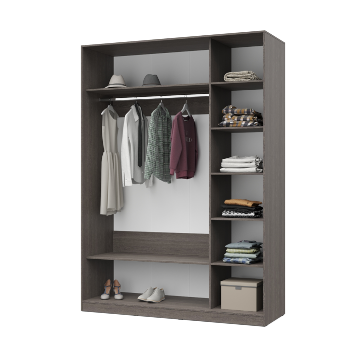 Шкафы-купе 2-х дверные, Шкаф-купе 2-дв  Роланд Р173  (в2360*ш1700*г590)