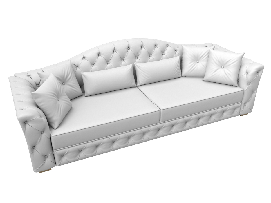 Диваны кровати со спальным местом, Диван прямой Артис, экокожа GRIFON