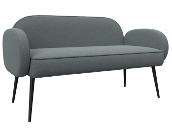 Диван прямой Лига-086, рогожка Амур