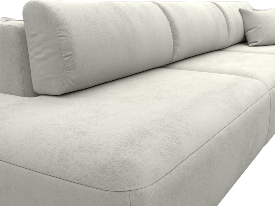 Диваны еврокнижки, Диван прямой Лига-036 НПБ Модерн Лонг подлокотник справа, велюр TOWER