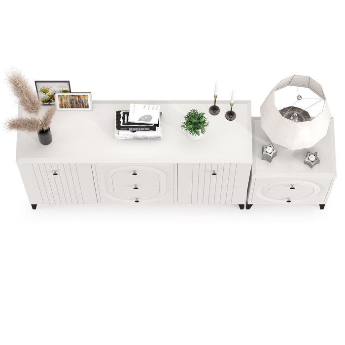 Комоды, Комод Валенсия 13.309 с тумбой прикроватной