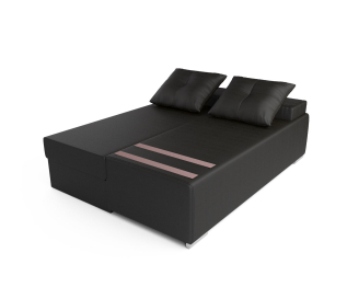 Диван прямой еврокнижка Мадейра (Экокожа)