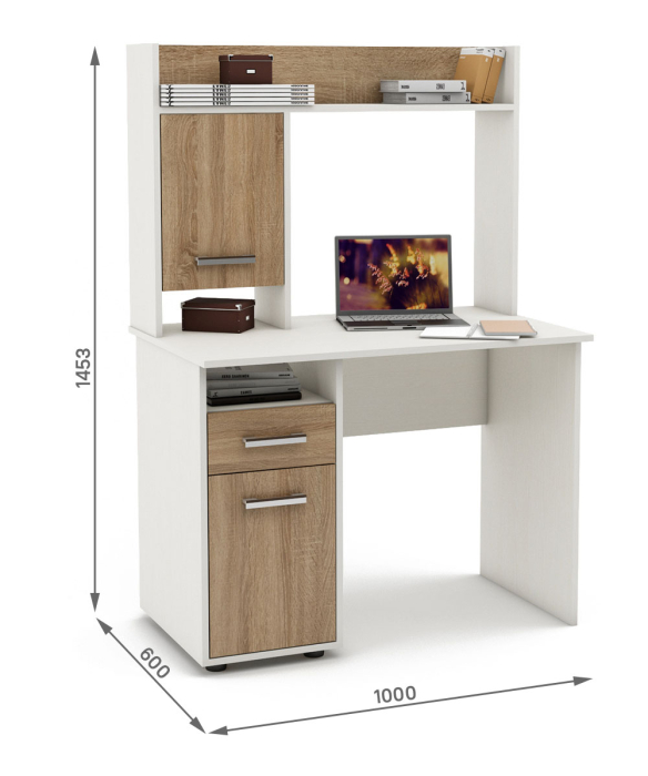 Прямые, Письменный стол Остин-10