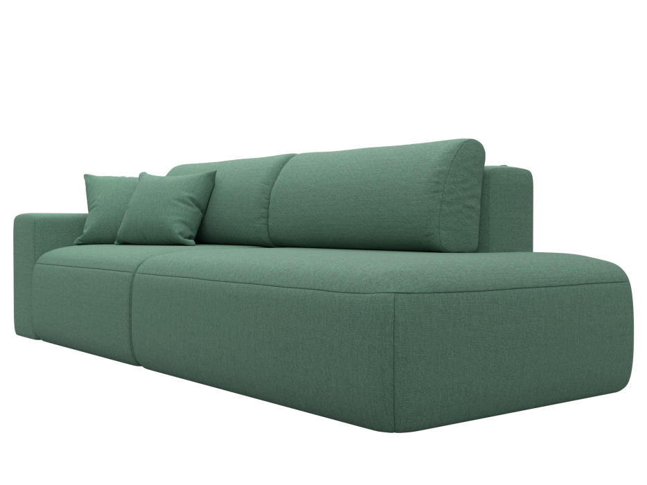 Диваны еврокнижки, Диван прямой Лига-036 НПБ Модерн подлокотник слева, рогожка Амур