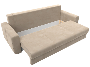 Прямой диван Лига-031, велюр