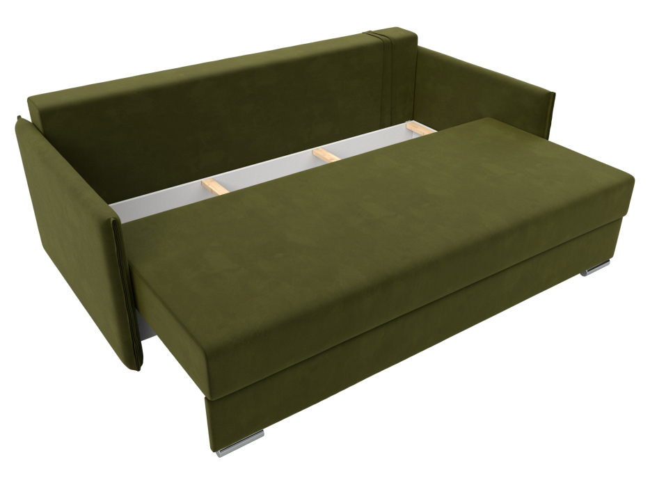 Диваны выкатные, Прямой диван Сайгон, микровельвет