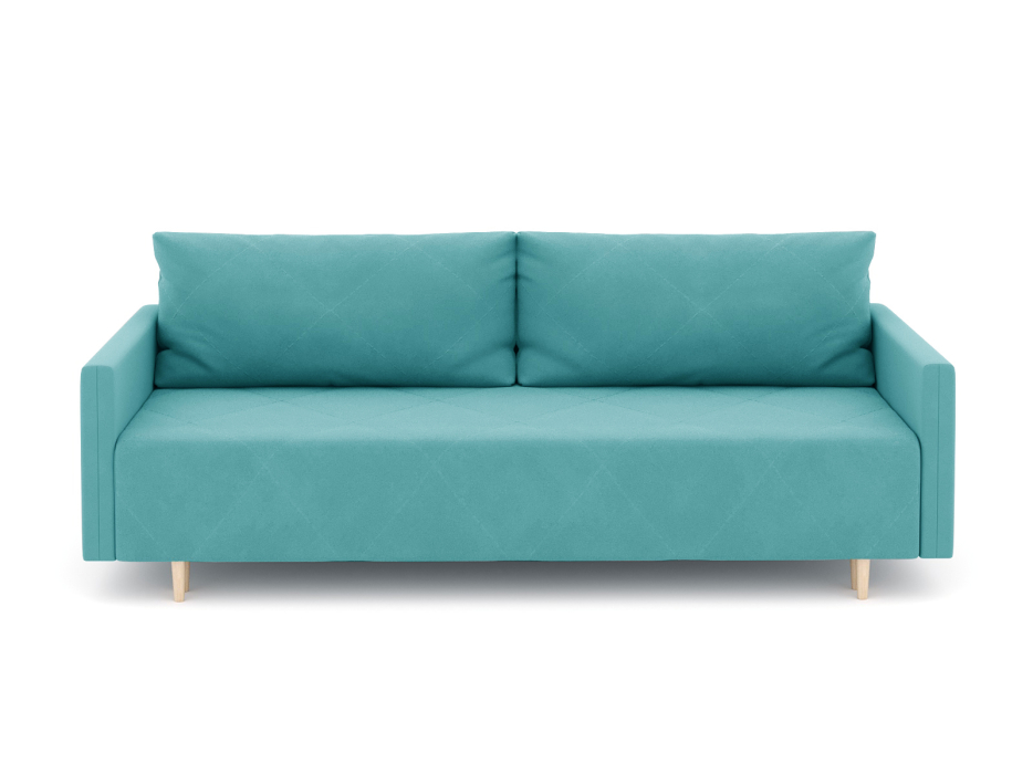 Диваны еврокнижки, Диван-кровать Милли с подлокотниками, велюр