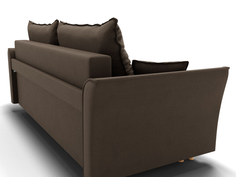 Диваны еврокнижки, Прямой диван Наоми,еврокнижка,велюр