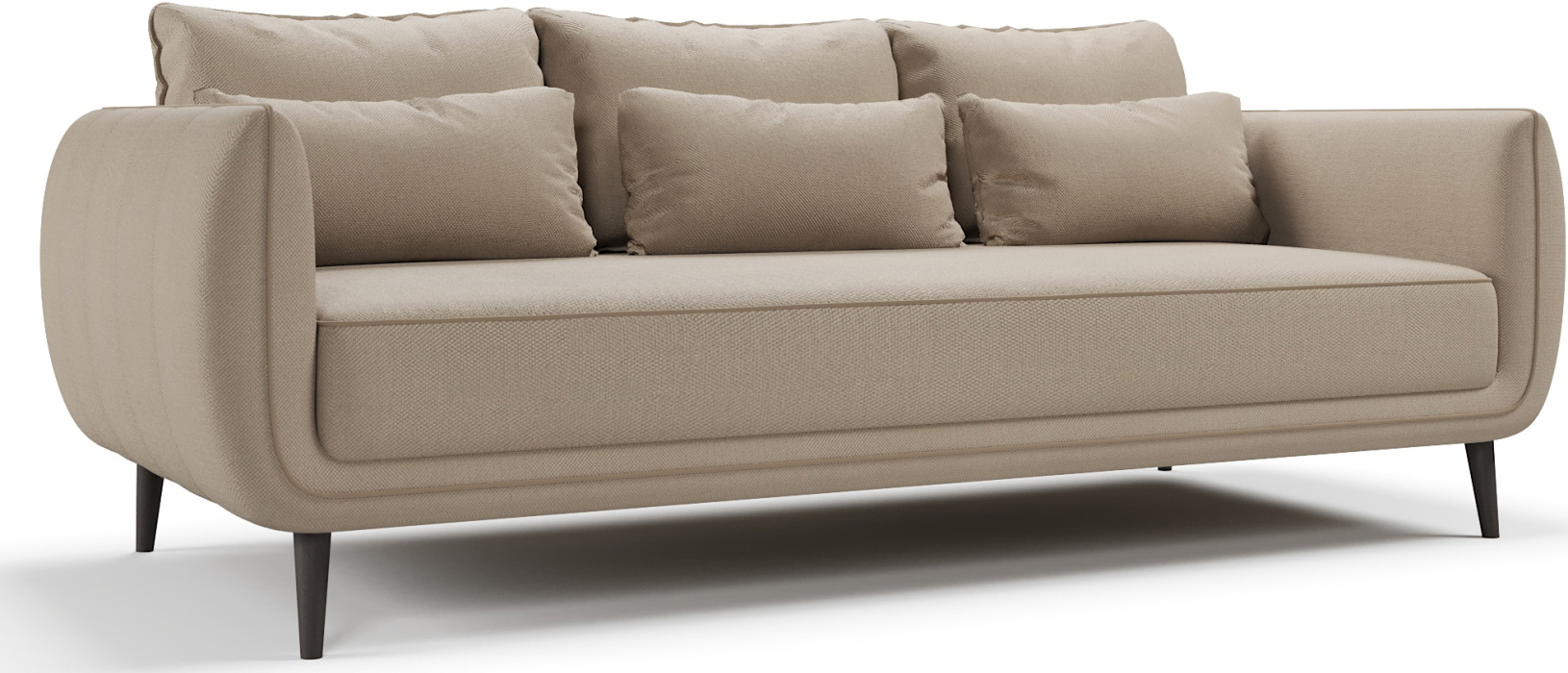 Диваны прямые, Диван прямой нераскладной Корсика,велюр