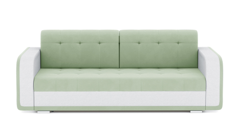 Диван-кровать Генри еврокнижка, велюр+кож.зам