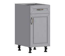 Сити, Сити шкаф напольный с ящиком и дверью 40х82 см