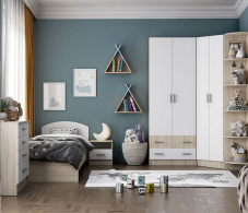 Детские комнаты, Модульная детская Мартина, композиция 1