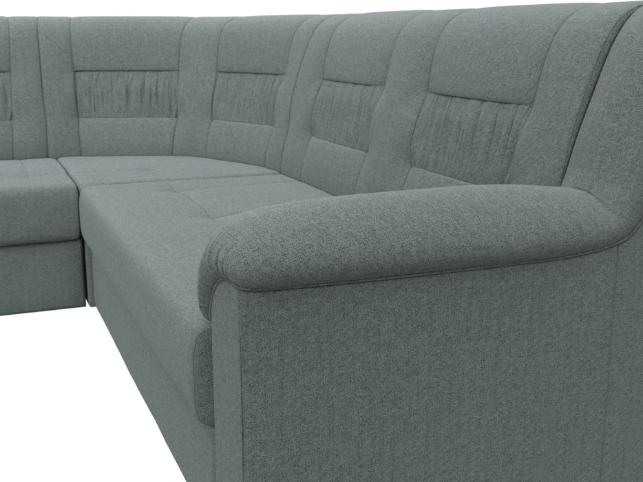 Диваны угловые в гостиную, Диван угловой Карелия левый угол, рогожка Амур