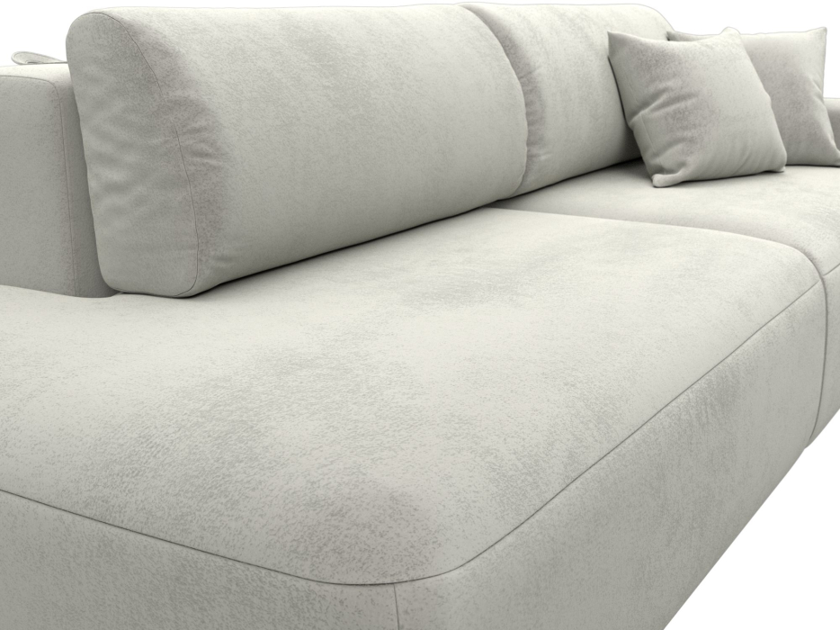 Диваны еврокнижки, Диван прямой Лига-036 НПБ Модерн подлокотник справа, велюр TOWER