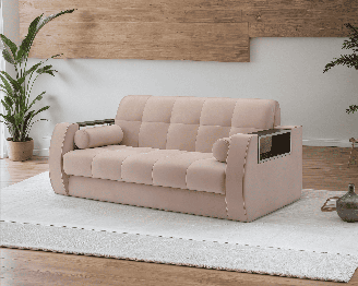 Диван прямой аккордеон Барон №3 (Кордрой)