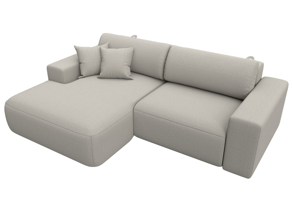 Диваны угловые в гостиную, Диван угловой Лига-036 НПБ Классик левый угол, рогожка Амур